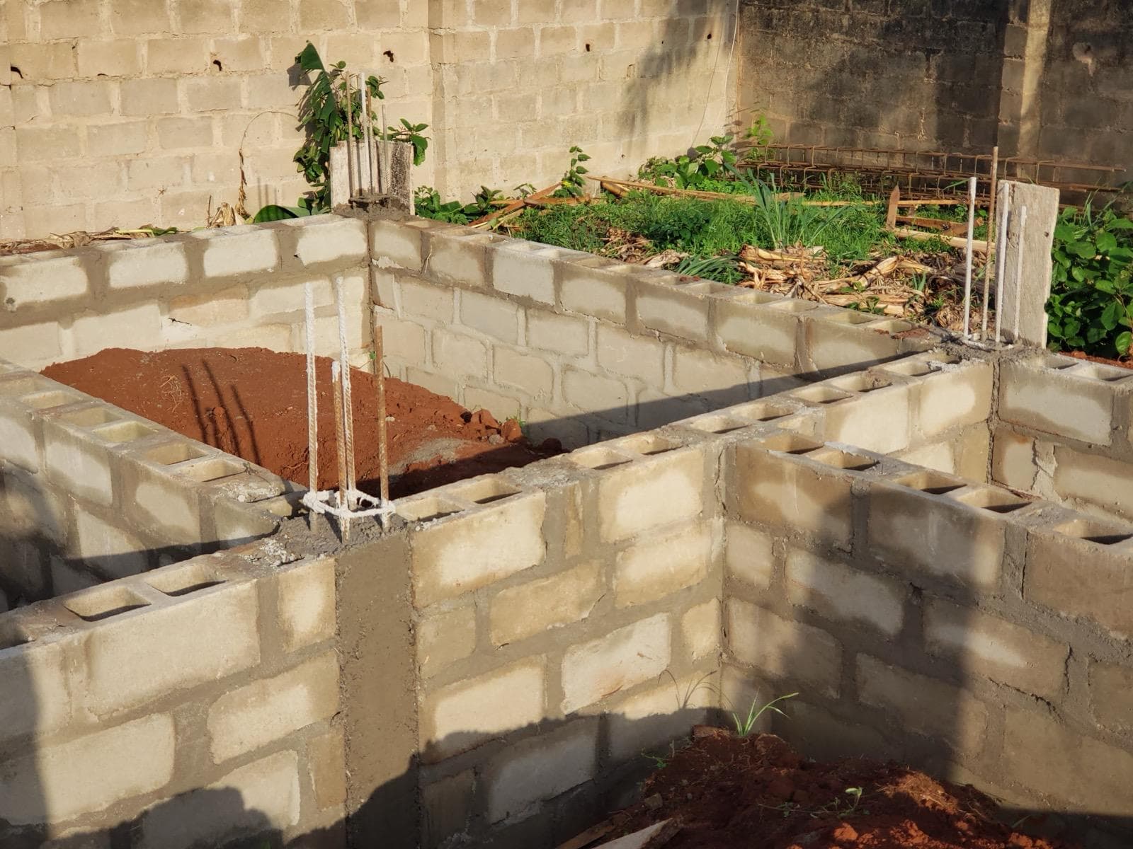 Casting of short columns — photo 5